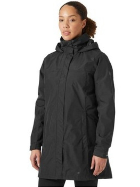 Helly Hansen Jackets & Blazers - Helly Hansen Black Hooded rain coat